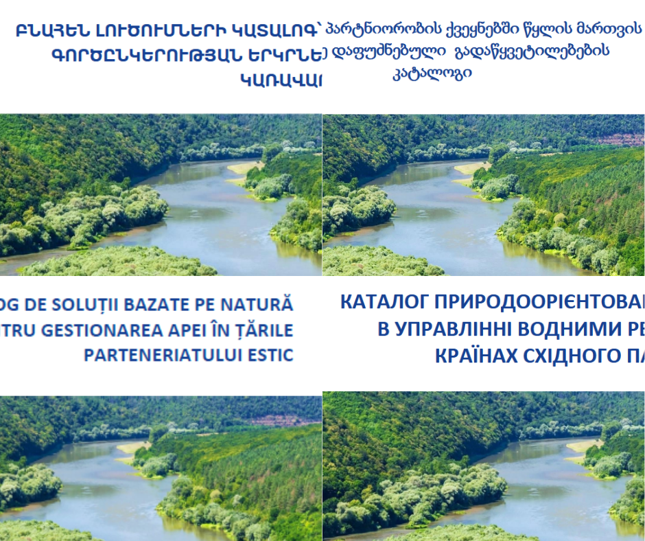 Catalogue of Nature-Based Solutions Now Available in Armenian, Georgian, Romanian, and Ukrainian! 